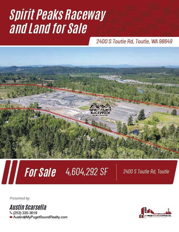 Spirit Peaks Raceway and Land for Sale in Toutle. WA-01